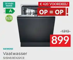 Selexion Vaatwasser aanbieding