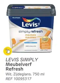 Brico Levis Simply Meubelverf Refresh aanbieding