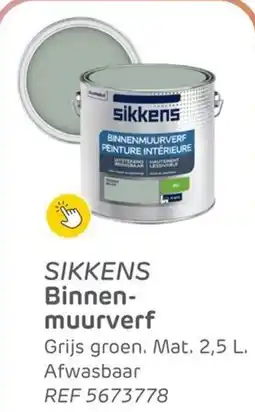 Brico Sikkens Binnenmuurverf aanbieding