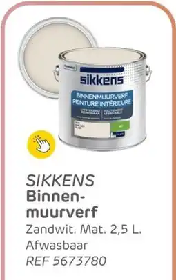 Brico Sikkens Binnenmuurverf aanbieding