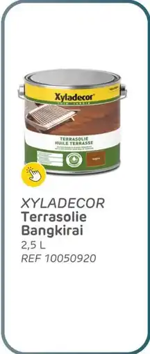 Brico Xyladecor Terrasolie Bangkirai aanbieding