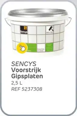 Brico Sencys Voorstrijk Gipsplaten aanbieding