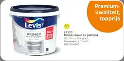 Brico Levis Primer muur en plafond aanbieding