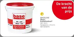 Brico BaseLine Muur & Plafondverf aanbieding