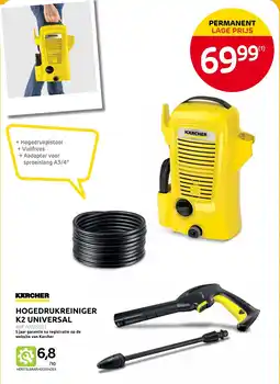 Brico Kärcher Hogedrukreiniger K2 Universal aanbieding