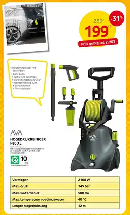 Brico Hogedrukreiniger P60 XL aanbieding