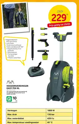 Brico Hogedrukreiniger Easy P50 XL aanbieding