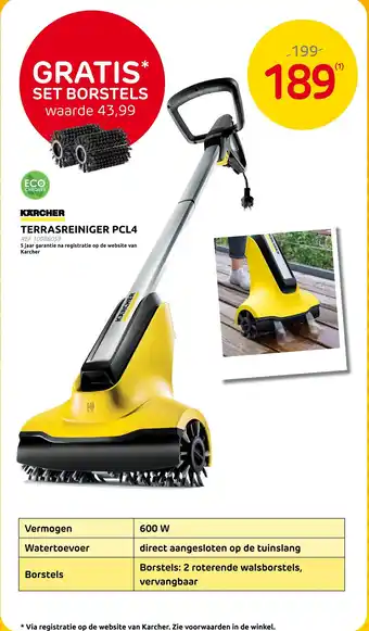 Karcher Terrasreiniger PCL4