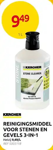 Brico Kärcher Reinigingsmiddel voor Stenen en Gevels 3-in-1 aanbieding