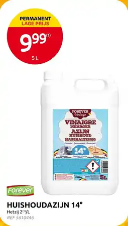 Brico Forever Huishoudazijn 14° aanbieding