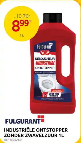 Fulgurant Industriële Ontstopper Zonder Zwavelzuur