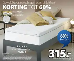 Jysk Dreamzone Driva Springmatras aanbieding