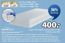 Jysk Rugla Schuimmatras aanbieding