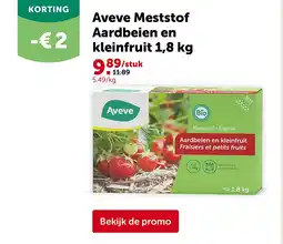 AVEVE Aveve Meststof Aardbeien en kleinfruit 1,8 kg aanbieding