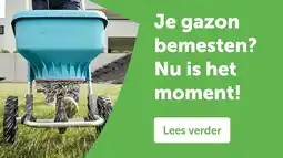 AVEVE Je gazon bemesten? Nu is het moment! aanbieding
