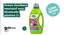 AVEVE Aveve vloeibare meststof voor bloeiende planten 1 l aanbieding