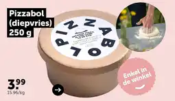 AVEVE Pizzabol (diepvries) 250 g aanbieding