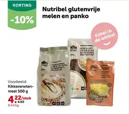 AVEVE Kikkererwtenmeel 500 g aanbieding
