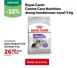 AVEVE Adult Medium CCN Sterilised 3 kg aanbieding