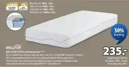 Jysk Wellpur Kvita Schuimmatras aanbieding