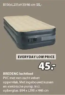 Jysk Bredeng Luchtbed aanbieding