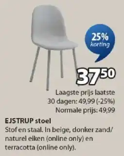 Jysk Ejstrup Stoel aanbieding