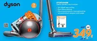 Krëfel Dyson stofzuiger cinetic big ball multi floor 2 aanbieding