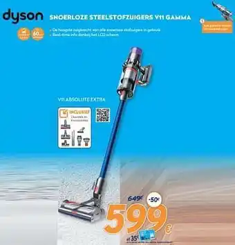 Krëfel Dyson v11 absolute extra aanbieding