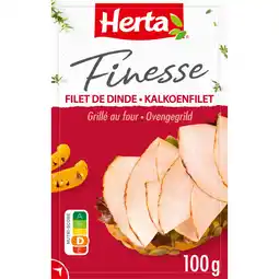 Albert Heijn Herta Finesse kalkoenfilet ovengegrild bel aanbieding