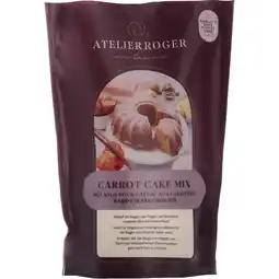 Albert Heijn Atelier Roger Wortelcake mix bel aanbieding