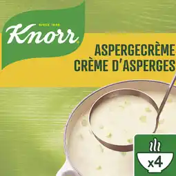 Albert Heijn Knorr Finesse asperge crèmesoep bel aanbieding