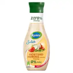 Albert Heijn Remia Mosterd honing dressing zero% aanbieding