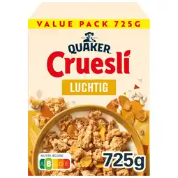 Albert Heijn Quaker Cruesli luchtig value pack aanbieding