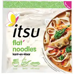 Albert Heijn Itsu Flat noodles kant-en-klaar aanbieding