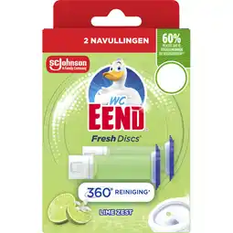 Albert Heijn WC-Eend Fresh discs lime zest navul aanbieding