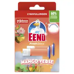Albert Heijn WC-Eend Fresh discs limited edition hibuscus hou aanbieding
