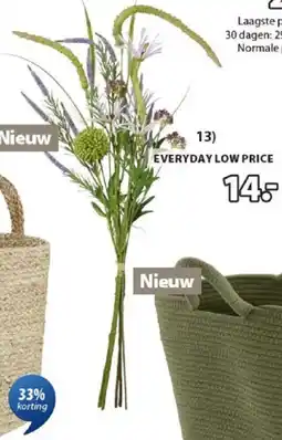 Jysk Franz kunstboeket aanbieding