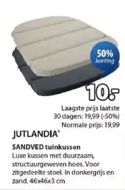 Jysk Jutlandia sandved tuinkussen aanbieding