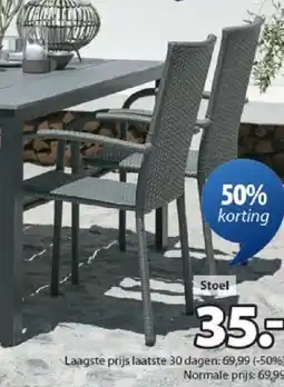 Jysk Jutlandia Gudhjem stoel aanbieding