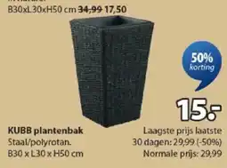 Jysk Kubb plantenbak aanbieding