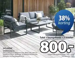 Jysk Jutlandia vonge loungeset aanbieding