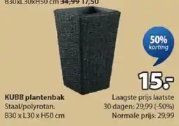 Jysk Kubb plantenbak aanbieding