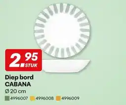 Supra Bazar Diep bord cabana aanbieding