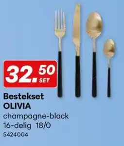 Supra Bazar Bestekset Olivia aanbieding