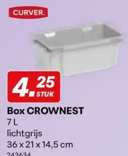 Supra Bazar Curver box crownest aanbieding