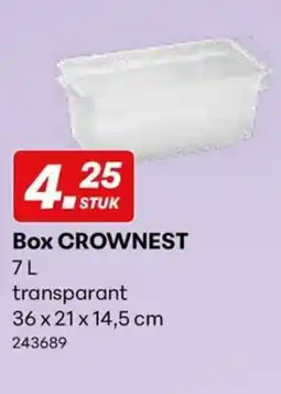 Supra Bazar Curver box crownest aanbieding