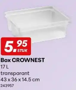 Supra Bazar Curver box crownest aanbieding