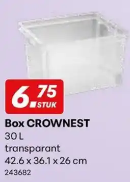 Supra Bazar Curver box crownest aanbieding