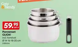 Supra Bazar Pannenset Click! aanbieding