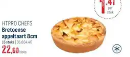 Horeca totaal Htpro chefs bretoense appeltaart aanbieding